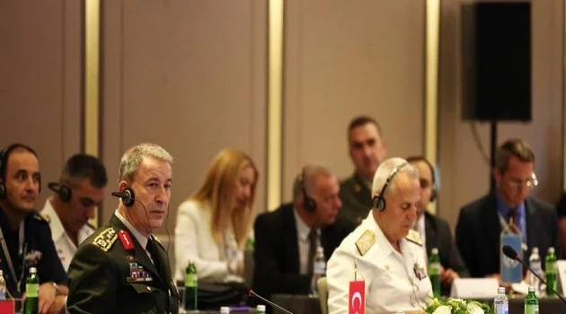 Genelkurmay Başkanı Akar, 12’nci Balkan Ülkeleri Genelkurmay Başkanları Konferansına katıldı