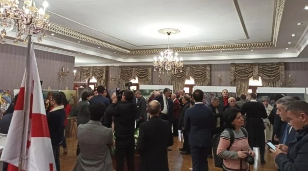 Gürcistan’da Hocalı Katliamı’nın 28’nci yıl dönümüne yönelik anma töreni