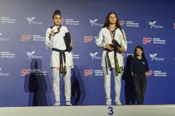 Hatice Kübra İlgün, 26. Dünya Tekvando Şampiyonası’nda bronz madalya kazandı
