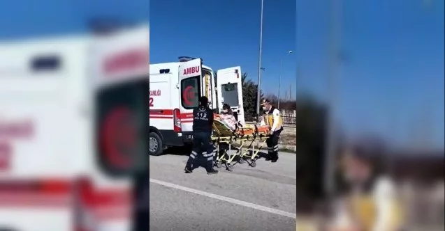 Hava ambulansı parmakları kangren olan yaşlı adam için havalandı