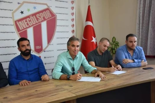 İnegölspor'un yeni teknik direktörü Murat Yoldaş