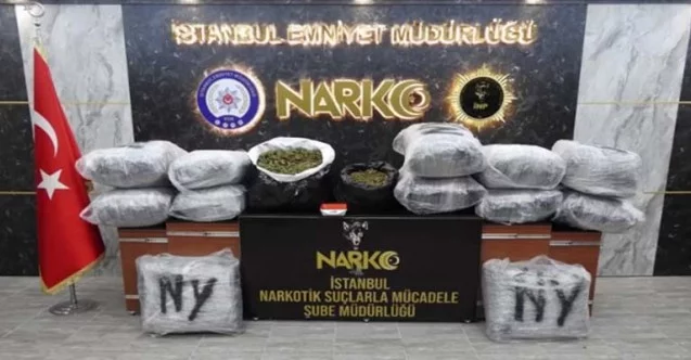 İstanbul’da üç katlı villaya uyuşturucu baskını: 188 kilo Hint keneviri bitkisi ele geçirildi