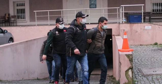 İzmir merkezli terör operasyonunda şüpheliler adliyeye sevk edildi