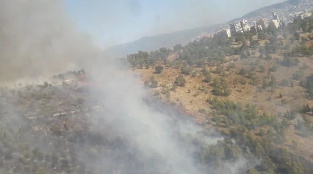 İzmir’de aynı anda 2 yangın