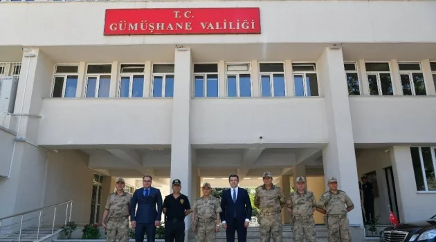 Jandarma Genel Komutanı Orgeneral Çetin Gümüşhane’de
