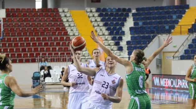 Kadınlar Basketbol Süper Ligi: Çukurova Basketbol: 105 - Kırçiçeği Bodrum: 54