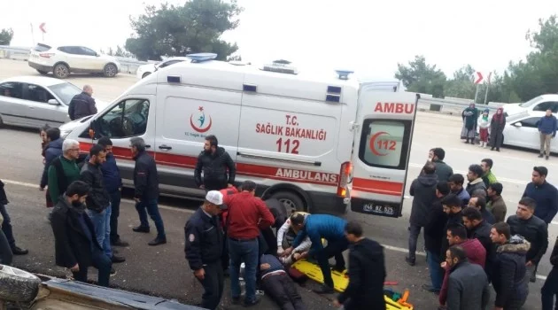 Kahramanmaraş’ta trafik kazası: 4 yaralı