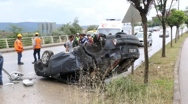 Karabük’te meydana gelen kazalarda 2 kişi yaralandı