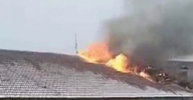 Karacasu’da okul yangını korkuttu