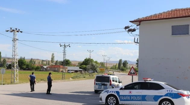 Karaman’da polisten kaçan sürücüye 7 bin 938 lira ceza