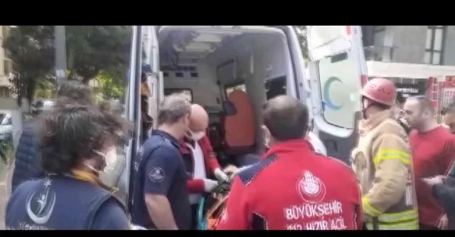 Kartal’da 20 metre yüksekten havalandırma boşluğuna düşen çocuk yaralandı