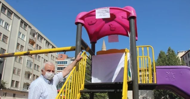 Kayseri’de çocuk parkları bir ay süreyle kapatıldı