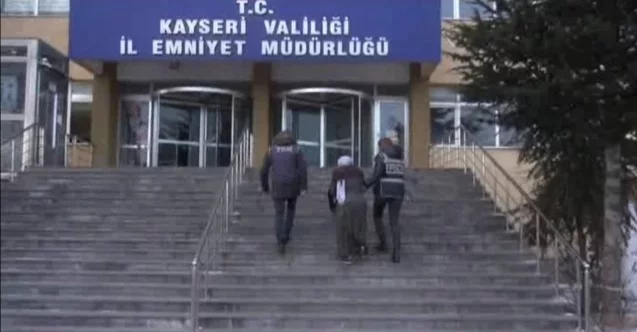 Kayseri’deki FETÖ operasyonunda 2 tutuklama