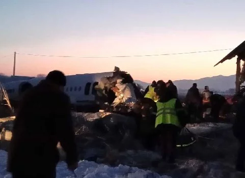Kazakistan’da uçak kazası: Ölü sayısı 15’e çıktı