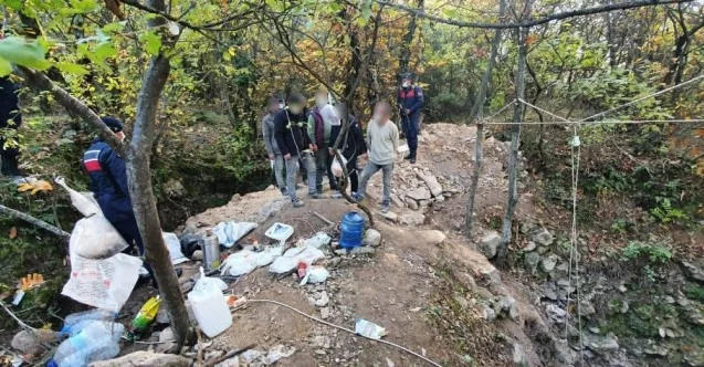 Bursa'da kazdıkları kuyuda yakalandılar