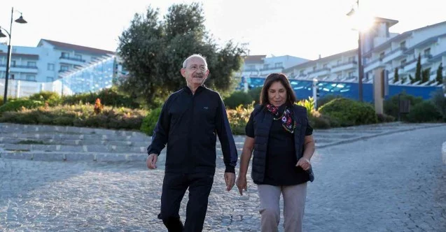 Kılıçdaroğlu ve eşinden İzmir’de sabah yürüyüşü