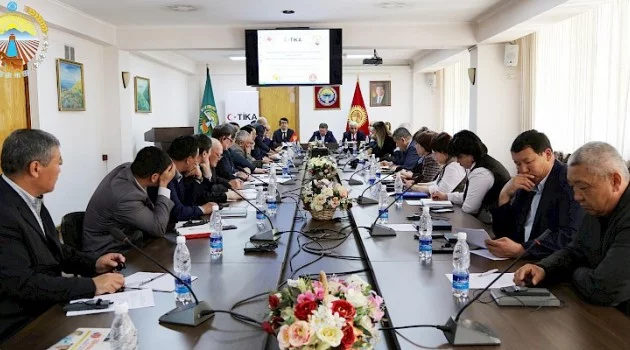 Kırgızistan ve Türkiye Tarım Bakanlıkları temsilcileri Bişkek’te görüştü