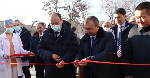 Kırgızistan’da Özbekistan’ın Covid-19 hastaları için yaptırdığı iki hastane daha açıldı