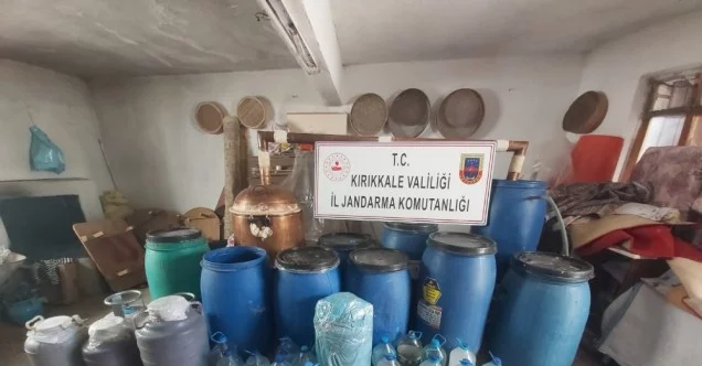 Kırıkkale’de "sahte içki" operasyonu: Bin 150 litre ele geçirildi