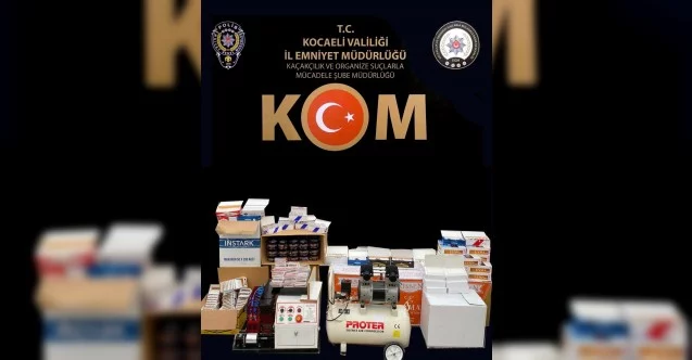 Kocaeli’de kaçak tütün operasyonu: 6 işletmeci gözaltına alındı