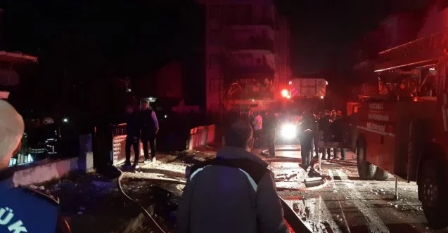 Kocaeli’de patlama: Olay yerine çok sayıda itfaiye, ambulans sevk edildi
