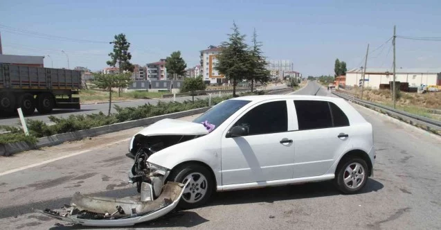 Konya’da 2 otomobil çarpıştı: 7 yaralı