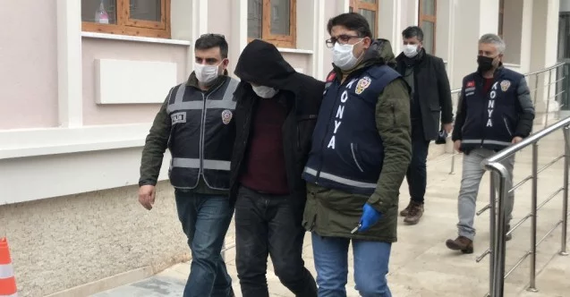 Konya’da kayınpederi ve bacağını öldüren zanlı tutuklandı