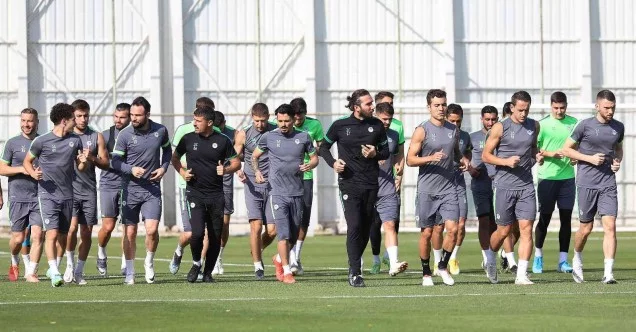 Konyaspor, Galatasaray maçı hazırlıklarına devam ediyor