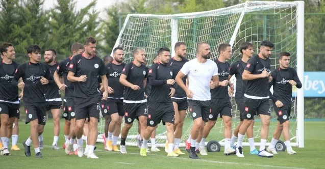Konyaspor’da Beşiktaş maçı hazırlıkları devam ediyor