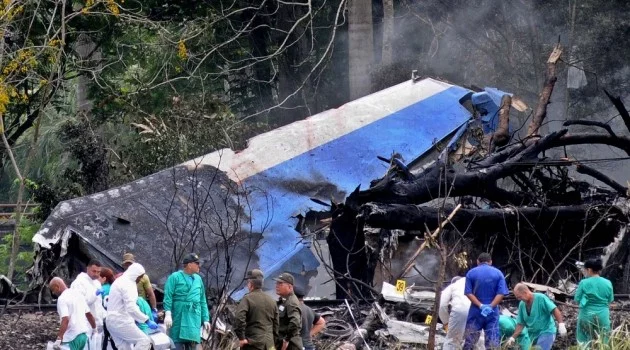 Küba’da düşen uçağın ikinci kara kutusu da bulundu