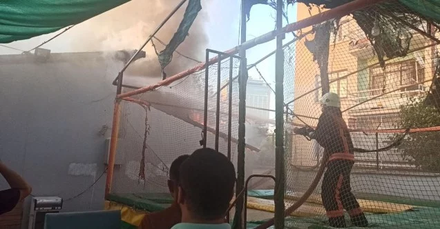 Malatya’da restoranda çıkan yangın korkuttu