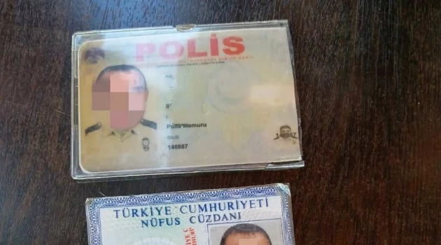 Malatya’da sahte polis gerçek polislere yakalandı
