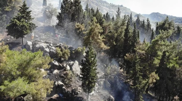 Manisa Spil Dağı’nda çıkan yangın kontrol altına alındı