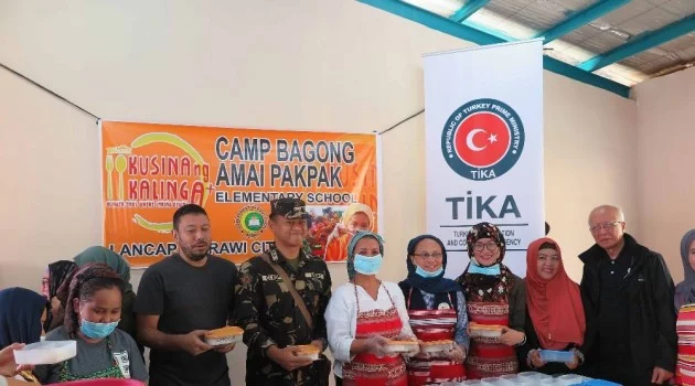 Marawi’de kurulan merkez mutfak hizmete girdi