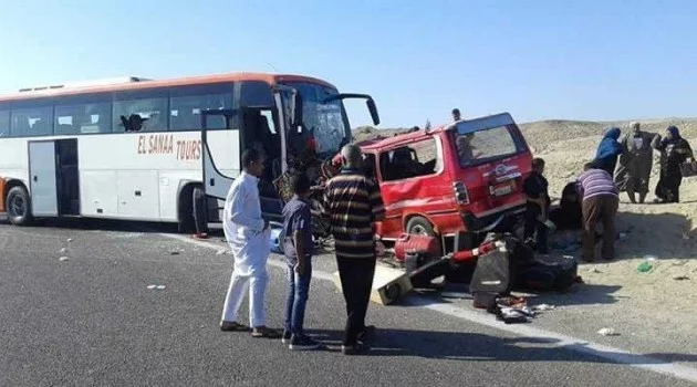 Mısır’da trafik kazası: 8 ölü, 14 yaralı