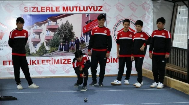 Mülteci çocuklar sınırları bocce sporu ile aşacak