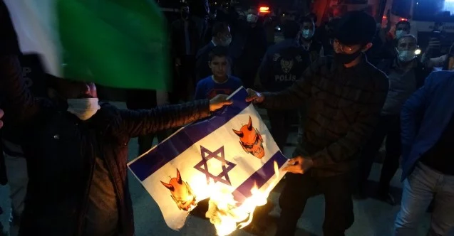 Muş’ta İsrail zulmü protesto edildi