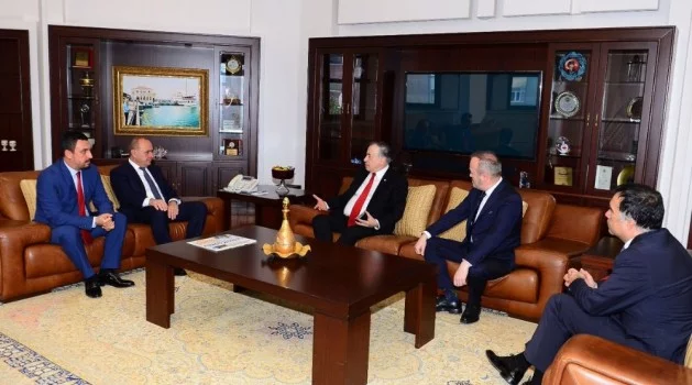 Mustafa Cengiz’den Kadıköy Belediye Başkanı Aykurt Nuhoğlu’na ziyaret