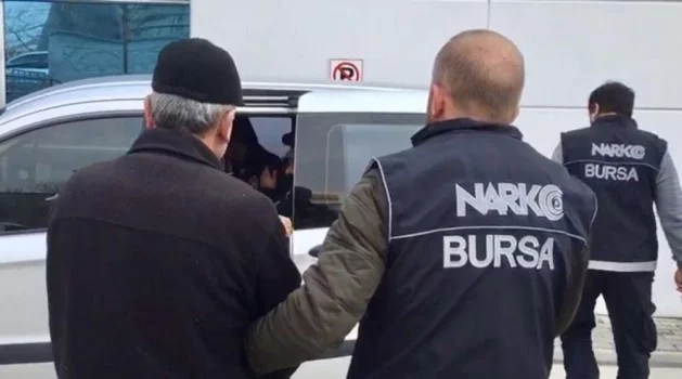 Bursa'da narkotik polisi iş başında
