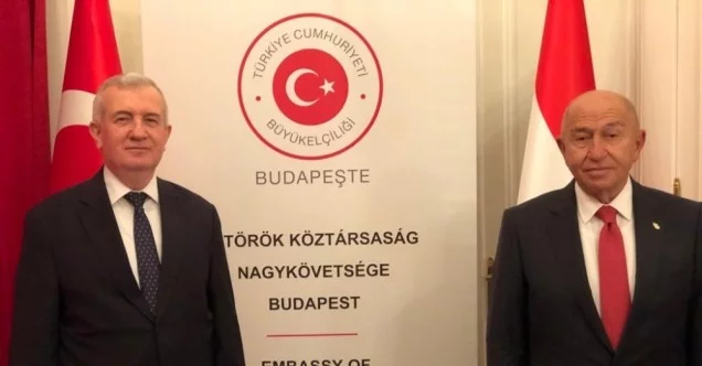 Nihat Özdemir’den Budapeşte Büyükelçisi Oktay’a ziyaret