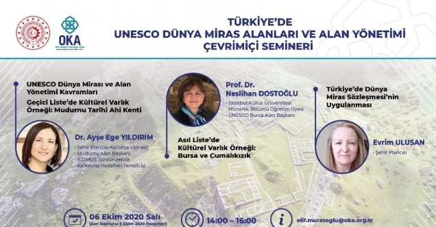 OKA’dan "Türkiye’de UNESCO Dünya Miras Alanları ve Alan Yönetimi" semineri