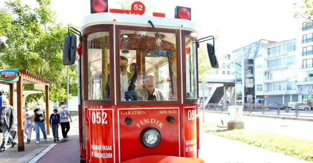Ordu’da nostaljik tramvay keyfi