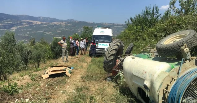 Osmaneli’nde traktör kazası: 1 ölü
