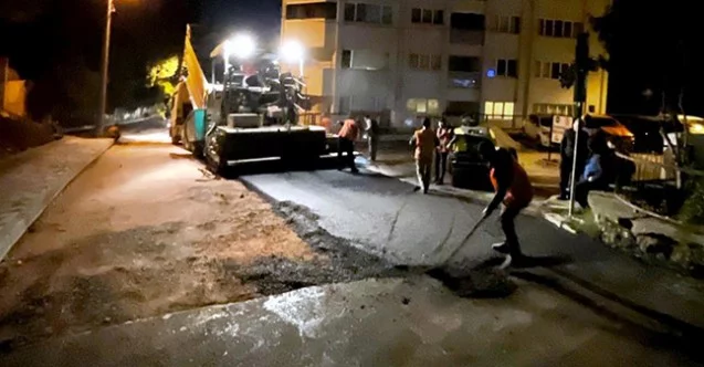 Osmangazi Belediyesi’nden asfalt mesaisi