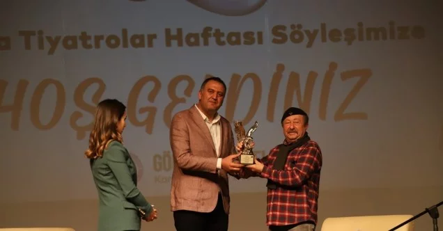 Oyuncu Erkan Can, Dünya Tiyatrolar Haftası’nda Kartal Belediyesi’nin konuğu oldu