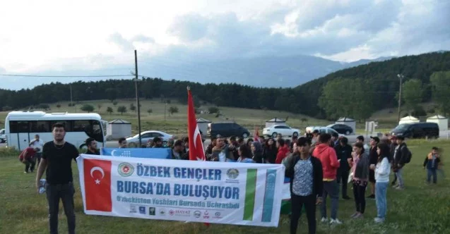 Özbek öğrenciler Bursa’da buluştu