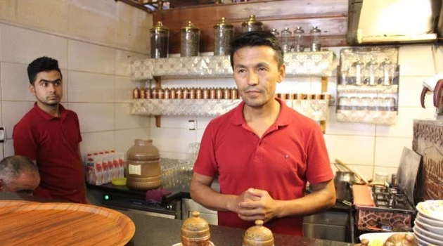 (Özel) Afganistan’da polisti, Gaziantep’te kahve ustası oldu