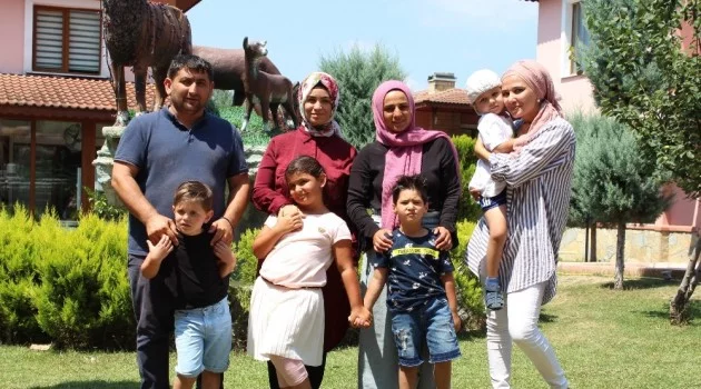 (Özel) Gurbetçi aileler özel çocukları için aradıkları umudu Türkiye’de buldu