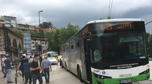 Bursa'da otobüs önce çarptı, sonra kaçtı