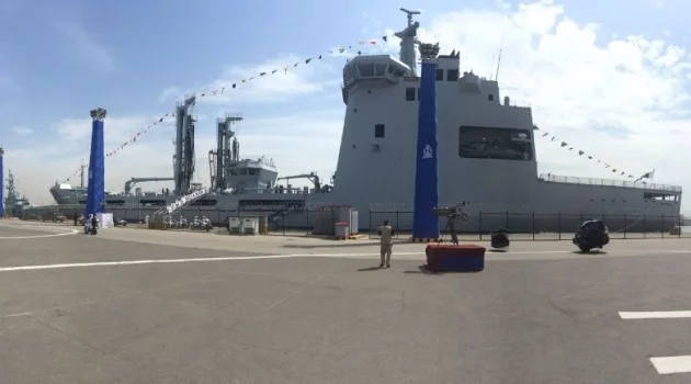 Pakistan Denizde İkmal Gemisi, Pakistan Deniz Kuvvetlerine teslim edildi